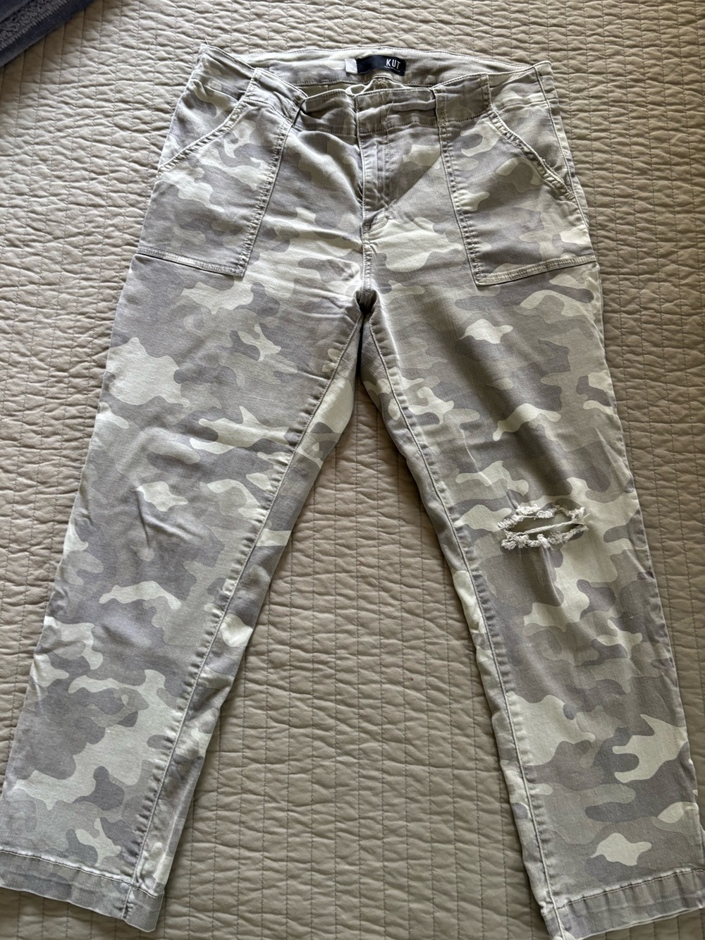Kut from the Kloth Camo Jeans